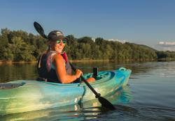 Kayaking on Susquehanna River