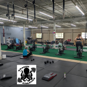 Picture of the gym warehouse at Kraken Athletics in Milton PA