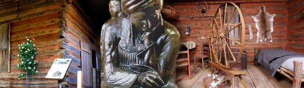 Sequoyah's Cabin in Sallisaw, OK.