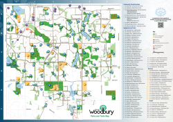 Woodbury Parks and Trails Map