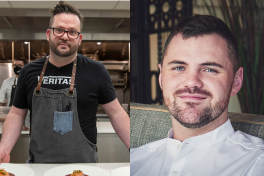 Headshots of Chef Josh Dalton and COO Mitch Coale