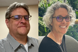 Headshots of Jim Fischer and Chris Hurtubise