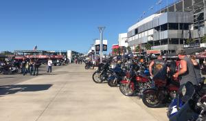 Motorcycles at the Speedway