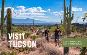 cover visit tucson annual report 2021 and marketing plan 2021-22