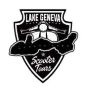 Logo for Lake Geneva Scooter Tours