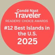 #12 Best Island in the US 2025 Conde Nast