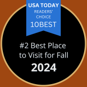 Best Place to Visit for Fall 2024 Logo