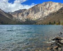 Convict Lake for fall color report 9.18.24