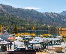 June Lake Autumn Beer Fest fall colors