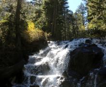 Lee Vining Creek falls
