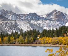 Twin Lakes fall colors