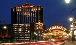 Exterior shot of Ameristar Resort & Casino in St. Charles, MO