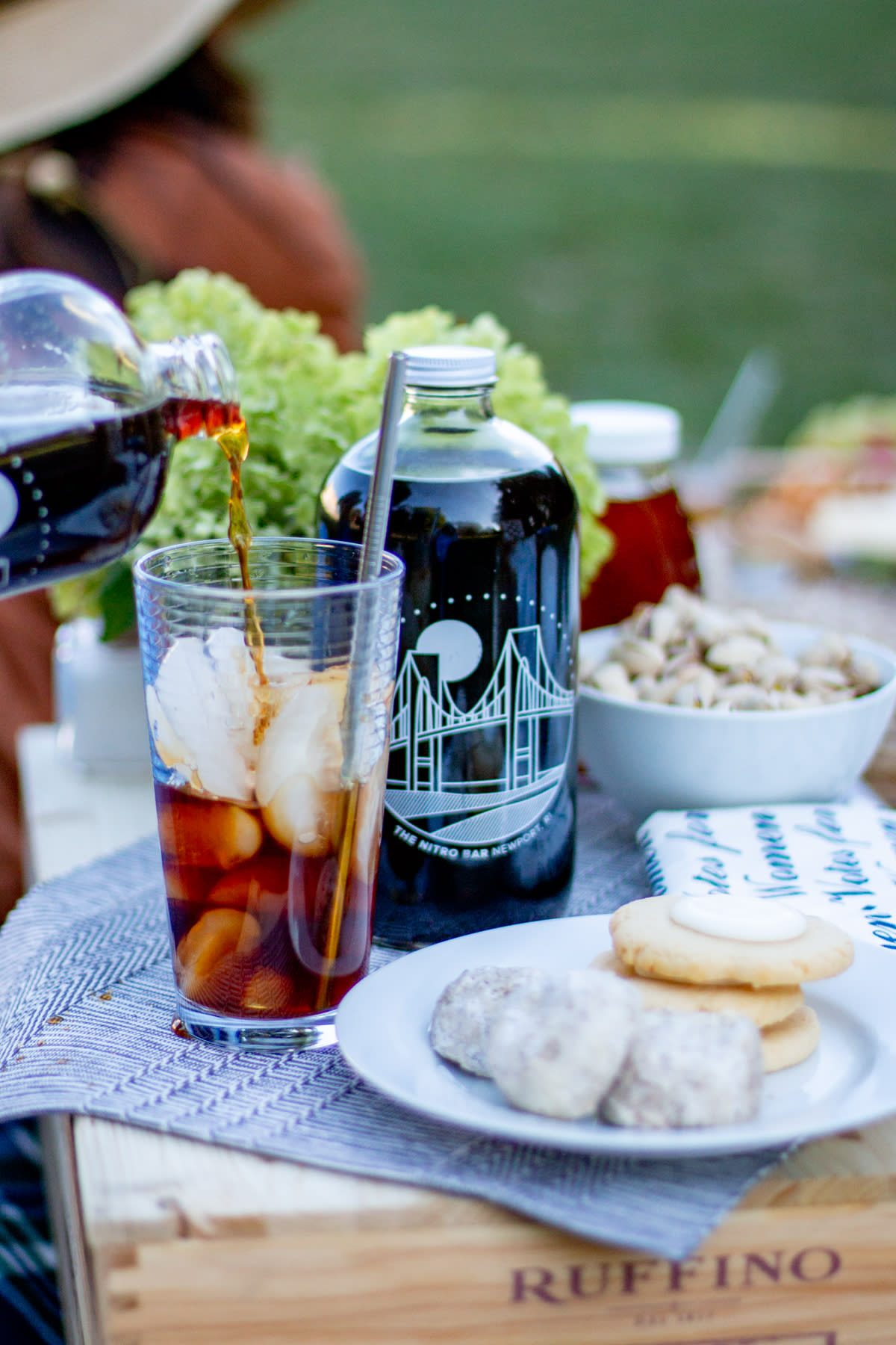 Cold Brew Coffee At A Newport Mansions Picnic 