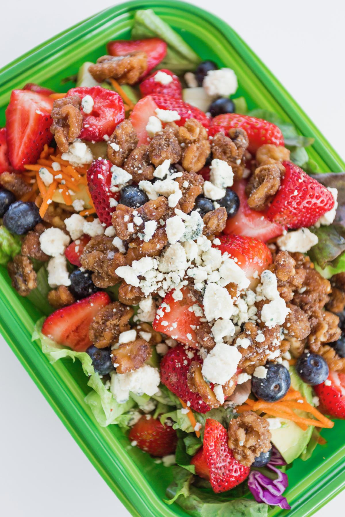 Jan's Health Bar Salad in Downtown Huntington Beach