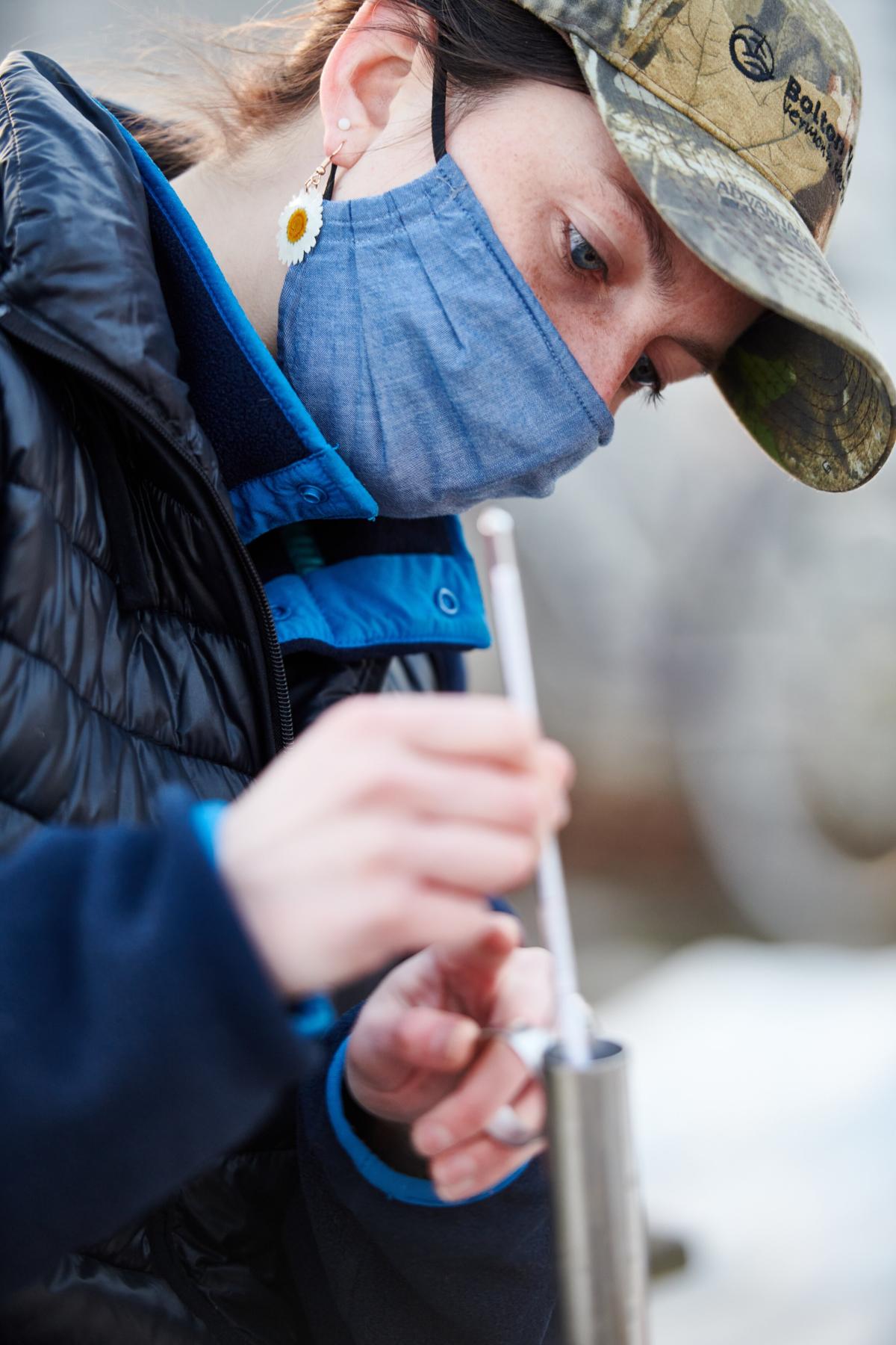 Prime conditions for sap flow happen in a very narrow four-to-six-week period in late winter, when daytime temps are around 40-45 degrees Fahrenheit and nights are below freezing.Warm days increase tree pressure, pushing the sap out, while cold nights cause the tree to pull the sap back up, giving it a chance to recharge. This push-pull dynamic is what generates optimal flow. Sap straight from the tree has a sugar content of just 3% and taste like cool water with a hint of sweetness. To get to real maple syrup, the sugar content needs to reach 67% and for that to happen, a whole lot of water needs to boil off. It takes a staggering 40 to 50 gallons of sap to yield just one gallon of maple syrup. - 