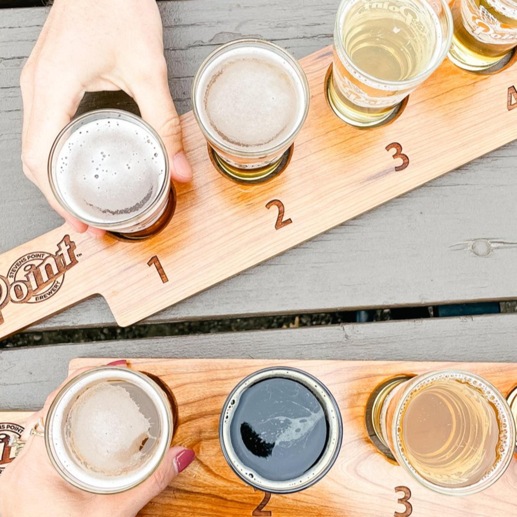 Stevens Point Brewery Beer Flight