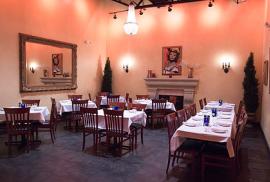 Visani Italian Steakhouse and Comedy Theater dining area