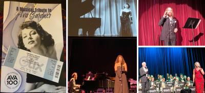 Ava Gardner Festival 2022 Recap, photo the concert at The Clayton Center..