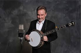 Charlie Cushman with a banjo