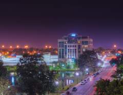 Church Street at night