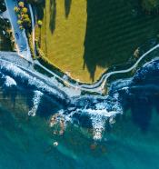 Cliff Walk Aerial 2021