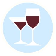 wine & cocktail icon