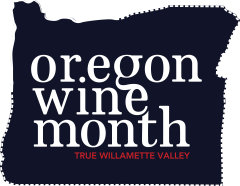 May is Oregon Wine Month! (logo)