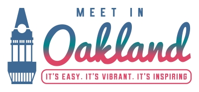 Meet in Oakland: Its Easy Its Vibrant Its Inspiring Logo