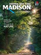 Cover of Inspiration Guide, features a view of the Brookfield Trail System