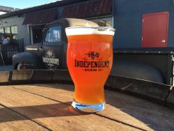 Independent Brewing Co Beer Glass