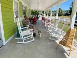 Grocer's Daughter Chocolate Gelato Shop Porch