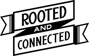 Visit Fort Collins Brand Icon - Rooted and Connected Logo