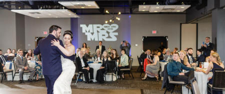 Star Wars-themed wedding at the CRG Event Center (Photo courtesy of Ericka Brown Photography)