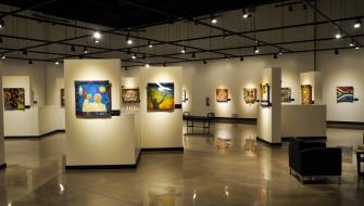 Exhibit in the National Afro-American Museum and Cultural Center