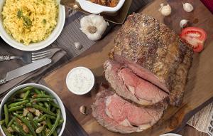 Prime Rib dinner at Market Street