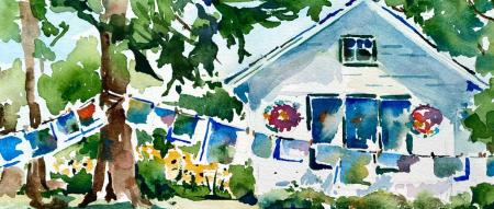 Clothesline Art Show