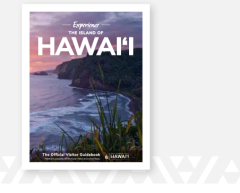 Island of Hawaii Guidebook Stack