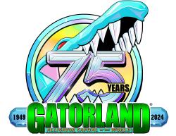 Gatorland would like us to use their 75th anniversary logo for the remainder of 2024.