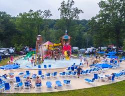 Jellystone Campground Water Park Area