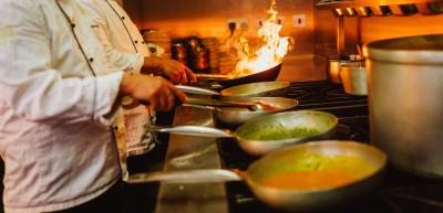 Birmingham Balti Triangle Chef's cooking