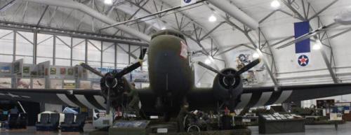 An image of a vintage aircraft at the Air Mobility Command Museum in Dover, Del.