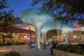 Al fresco dining at Domain