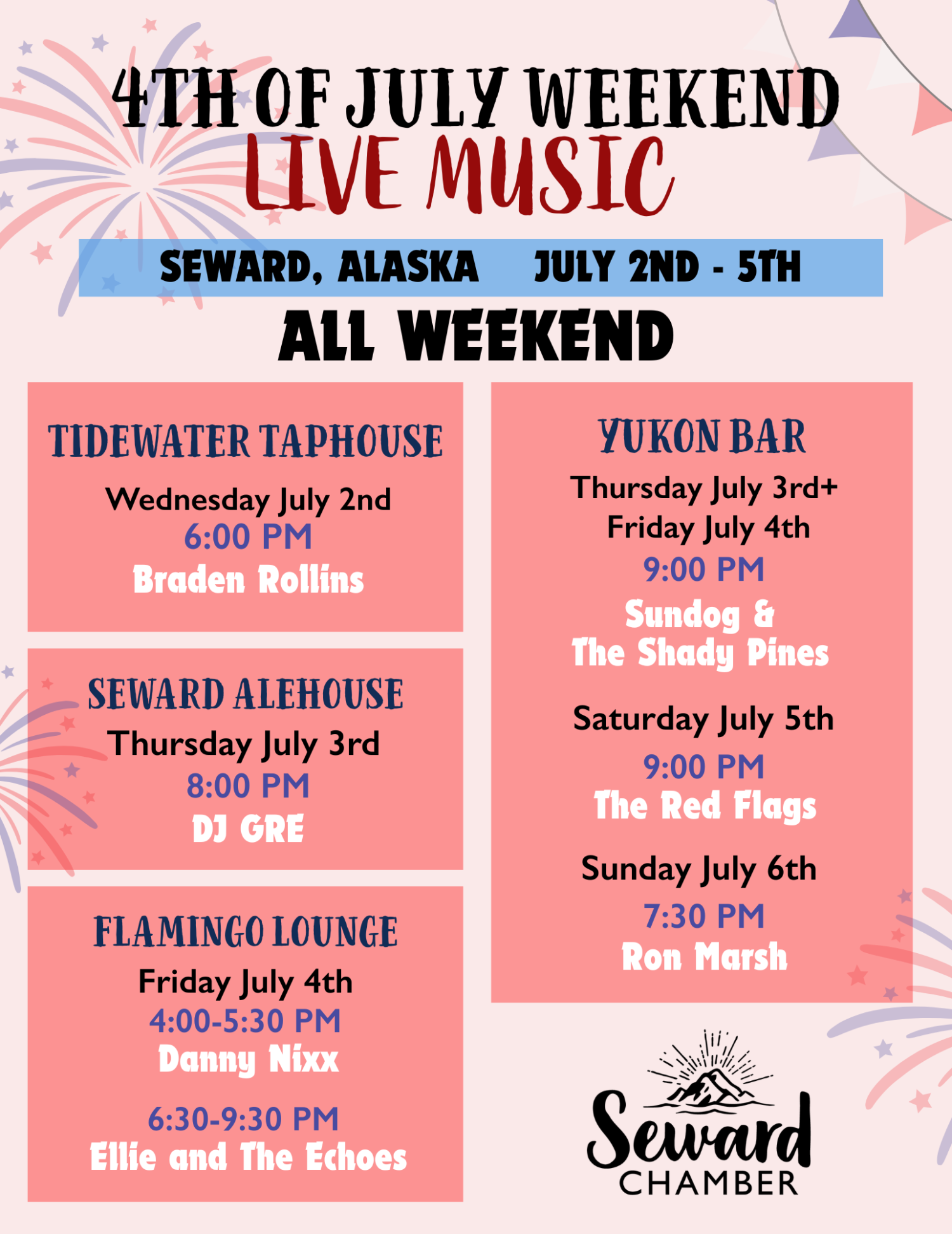 4th of July Weekend Music