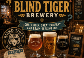 Free Trivia Night at The Blind Tiger Brewery and Restaurant