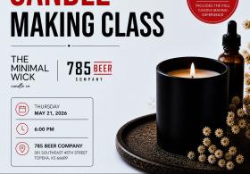 The Signature Pour Candle-Making Experience at 785 Beer Company