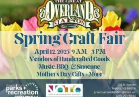 Great Overland Station Spring Craft Fair!
