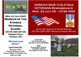 Korean War Cold War Veteran Breakfast & Recognition