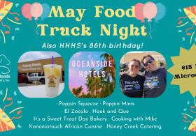 May Food Truck Night - HHHS's 86th Birthday