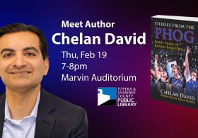 Chelan David Author Visit - Stories from the Phog: 40 Years of Kansas Basketball