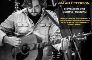 alan peterson at little brother brewing
